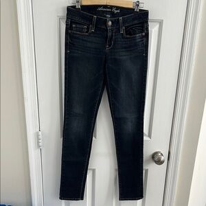 American Eagle Outfitters Women's Dark Skinny Jeans